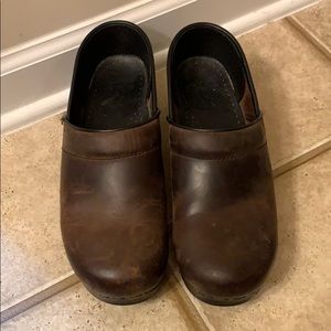 Brown Dansko Clogs